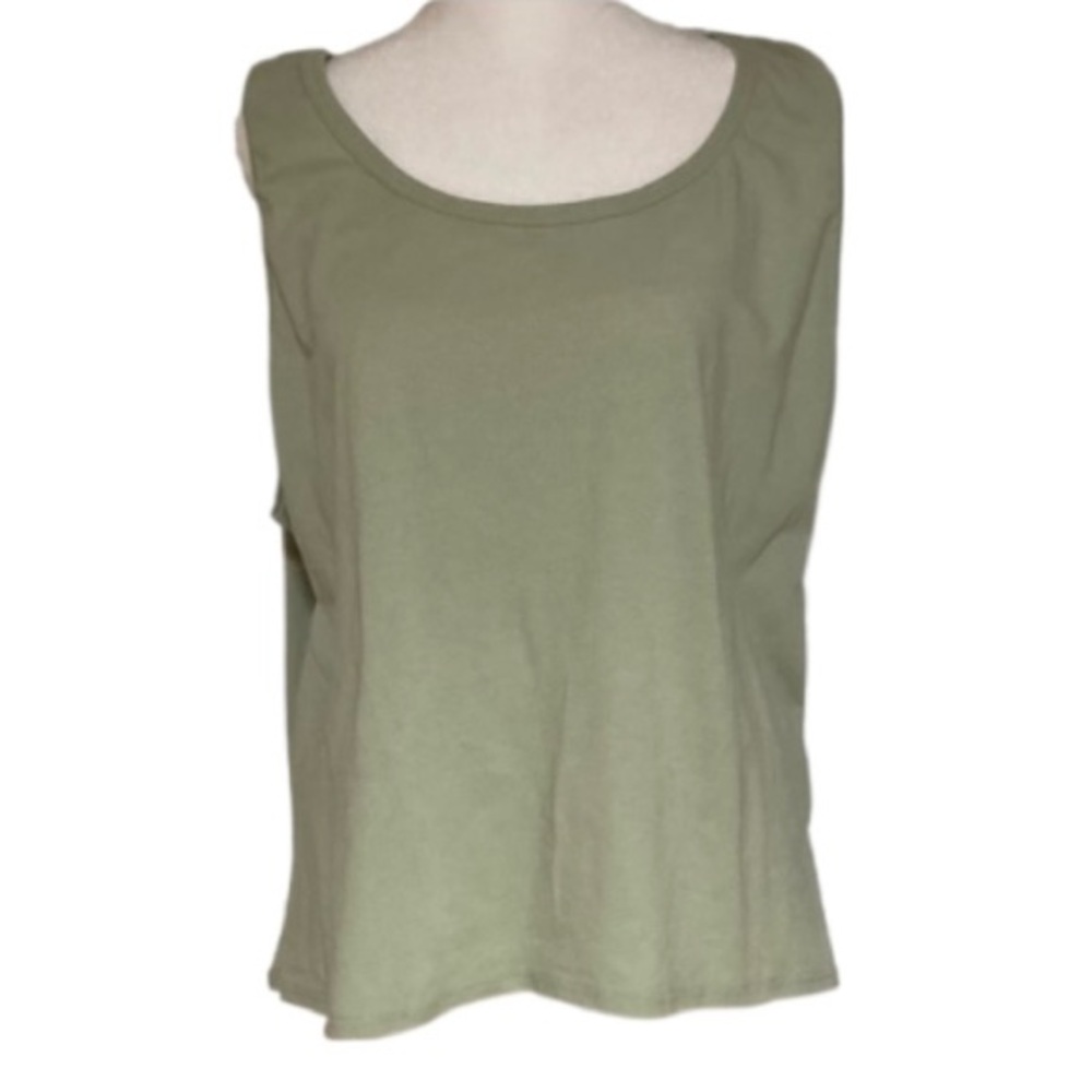 NWT Glitzy Lifestyle Crop Tank Top Plus Size 5X